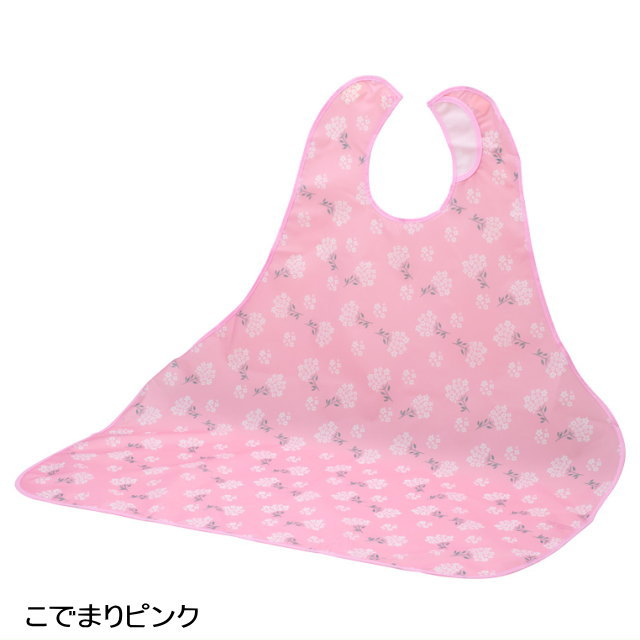 肩まわりすっきり食事エプロン Kme0057 ピジョンタヒラ 介護用品 エプロン 介護用 お食事用 介護 エプロン 食事用エプロン 七福 介護用品 シニアの服 通販