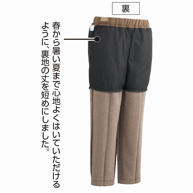 婦人おしりスルッとパンツ(股下55cm・60cm) 春夏用 S・M・L・LL